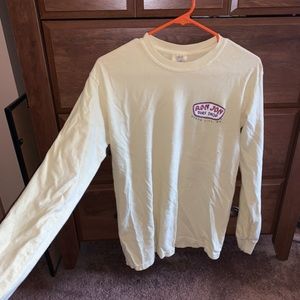 pale yellow ron jon long sleeve
